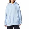 Under Armour Icon Hooded Pullover Casual Solid Long Sleeve Sweatshirt Women sweatshirt Cloud-Blue 1386501-464