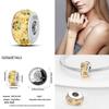 100% Copper Donut Sunflower Love Lock Charms Beaded Fit Originalbracelet Diy Jewelry Making Women Gift