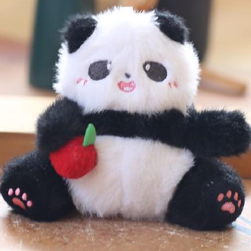 Adorable Panda Plush Keychain Toy With Cute Sounds Perfect For Backpacks And Accessories