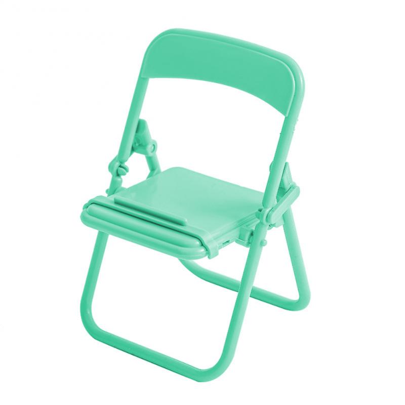 Cute Sweet Creative Desktop Plastic Mini Chair Stand Can Be Used As Decorative Ornaments Foldable Lazy Drama Mobile Phone Holder