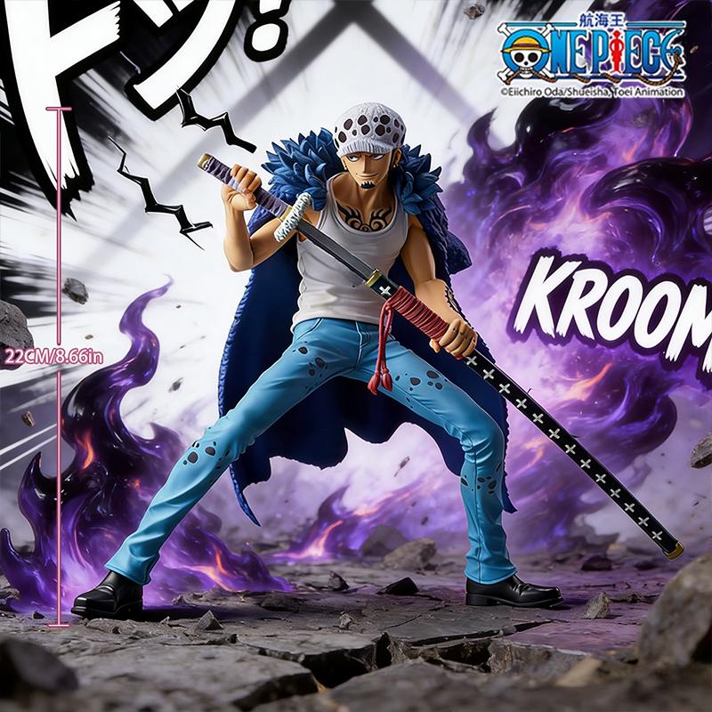

1pc Official ONE PIECE Trafalgar Law Figure - ROOM·Shambles Activated, Worst Generation Leader, Anime Collectible Gift.