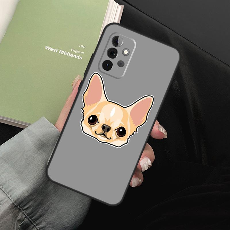Chihuahua Dog For Samsung Galaxy A16 A06 A56 A36 A26 A05 A22 A32 A52 A54 A34 A14 A55 A15 A53 A33 A35 Case
