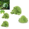 Adorable Ricky Rain Frog Plush Toy Soft Cartoon Frog Doll For Kids 30x25x20cm