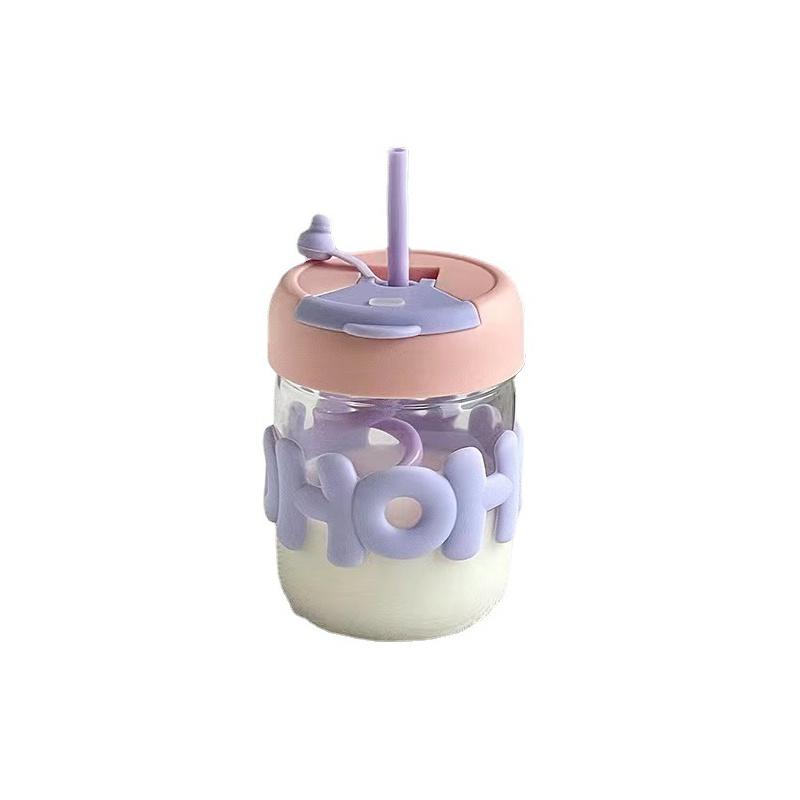 Durable And Trendy Transparent Water Bottle, Ideal For Office, Bar, Restaurant, And More!