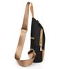 Patchwork Crossbody Bag Women's Chest Bag Nylon Shoulder Bag