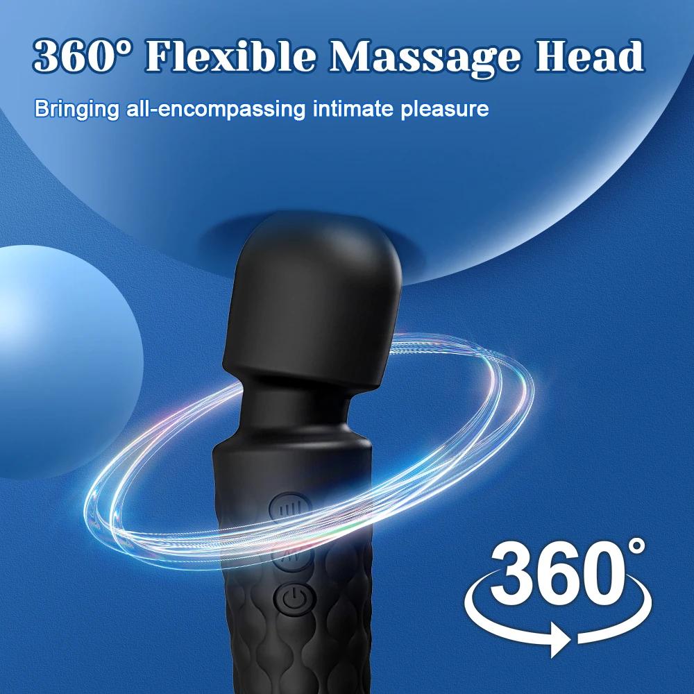 20 Modes Powerful AV Vibrator Magic Wand for Women Clit Clitoris Stimulator Sex Toys Female G spot Massager Adult Erotic Product