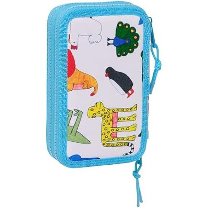 Trousse scolaire - SAFTA - ALGO DE JAIME - 28 outils - Confortable - Enfants 5-14 ans
