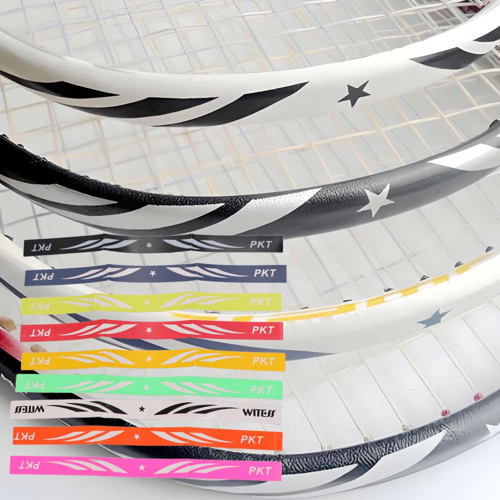 Scratch Prevent Badminton Racket Head Edge Protector Racquet Protective Sticker Tennis Racket