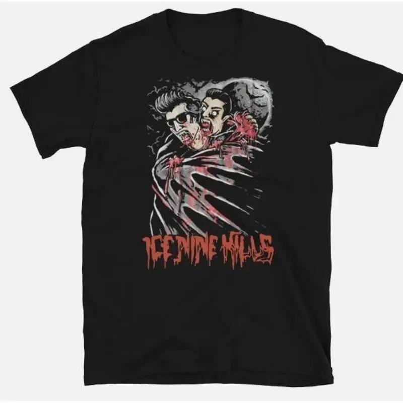 Ice Nine Kills Настоящие вампиры пьют кровь, а не D Металкор Группа Футболка S разноцветный