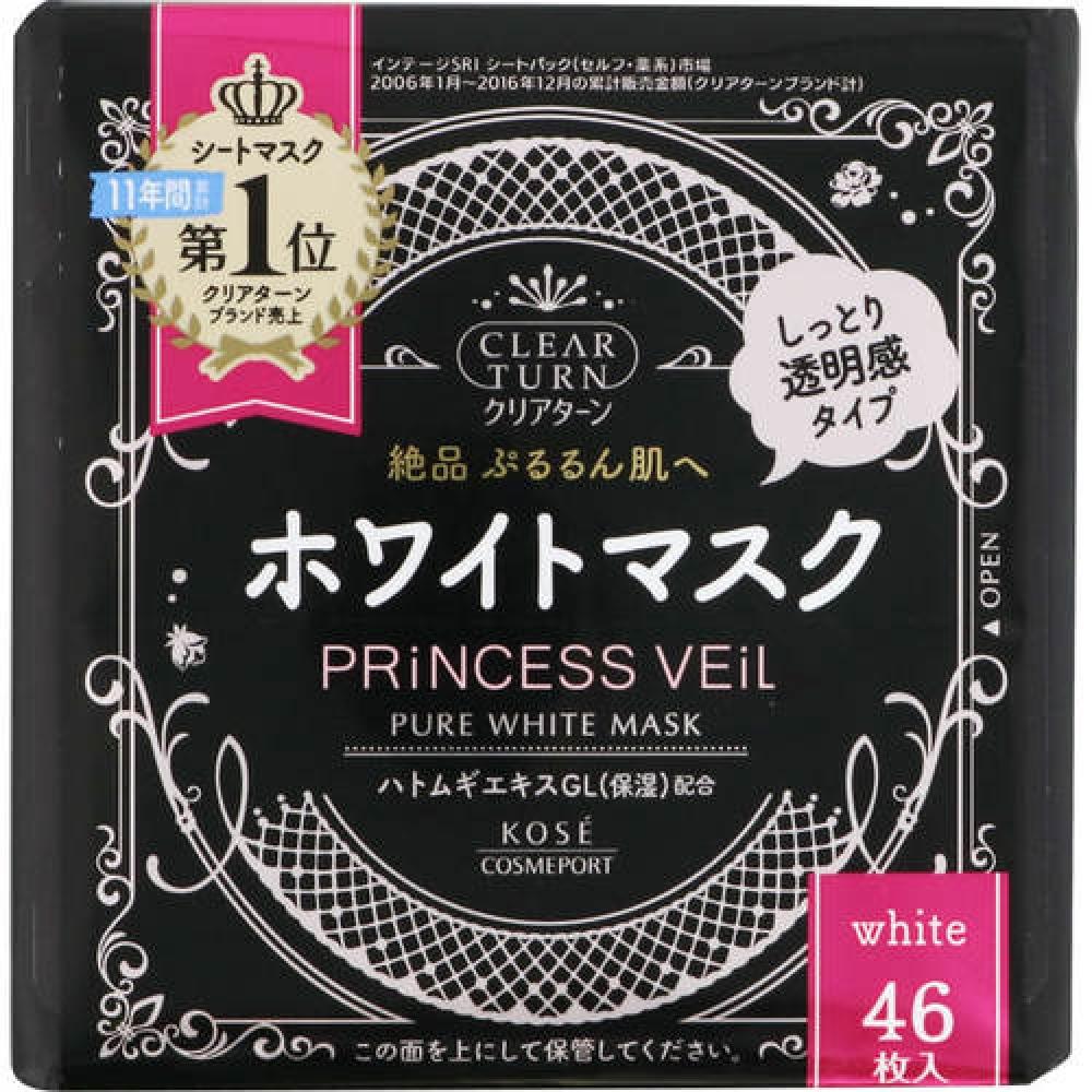 

Clear Turn Princess Veil Белая маска Clear Turn Princess Veil, 46 листов
