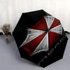 1pc Umbrella Corporation Portable Fold- Design, 8 Ribs, Reliable Performance, with Automatic Open/close10130
