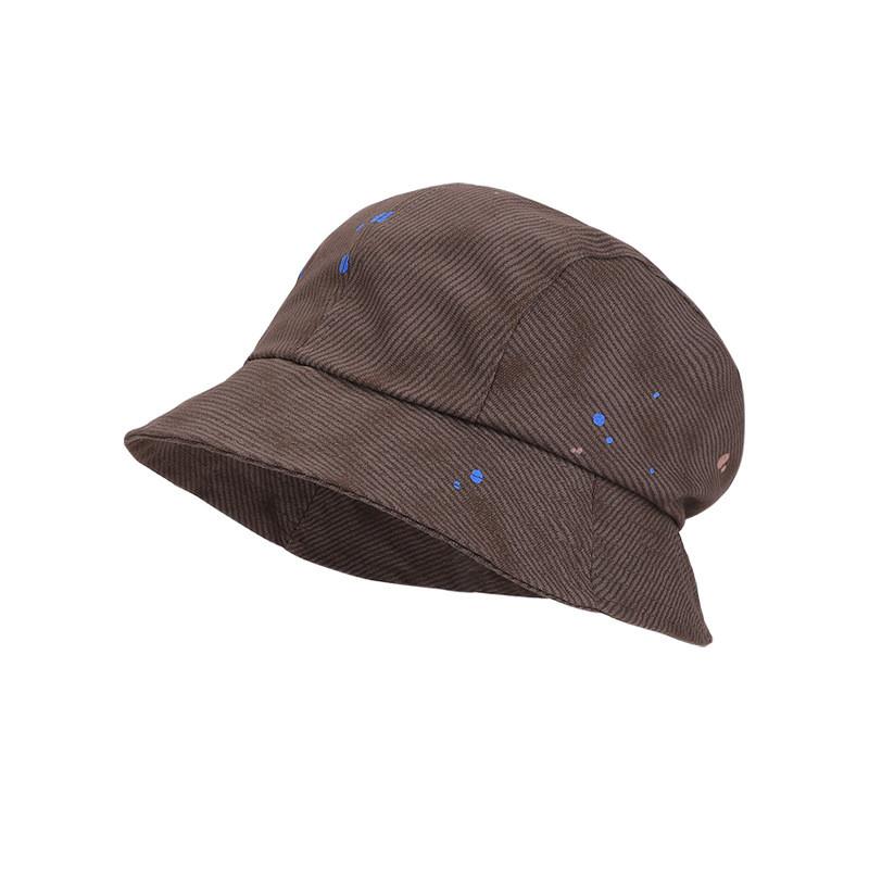 

Vintage Japanese Style Cotton Wide Brim Sun Hat For Outdoor Sun Protection кавовий