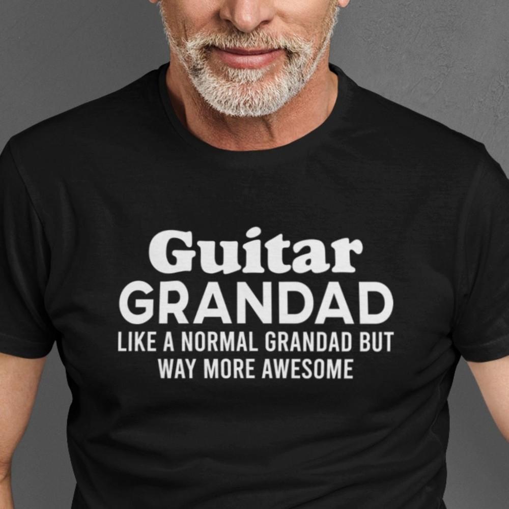 Футболка «26 Guitar Grandad», футболка с аккордами для дедушки-гитариста, подарок для дедушки, футболка унисекс с изображением гитары. XXXXL