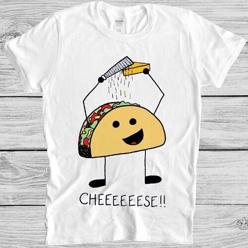 

Taco Cheese Grater T Shirt Funny Graphic Design Cool Gift Tee M248 2XL
