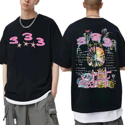 Bladee 333 Hip Hop Trend Skate Drain Gang T Shirt Funny Unisex Hipster Casual Tshirt Unisex Women Fashion Artistic Sense T-Shirts