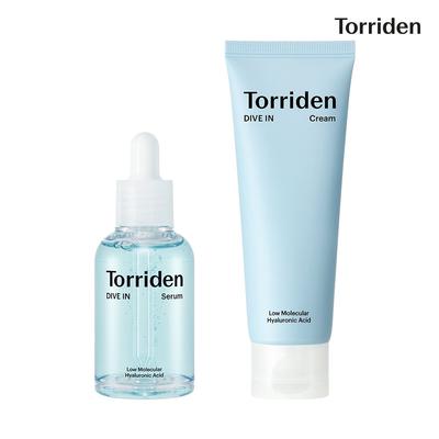 [2-piece Set] Dive-in Hyaluronic Acid Serum 50ml + Cream 80ml