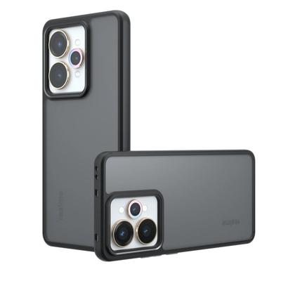 כיסוי ל-Realme 15 Pro 5G ל-Realme 15 15Pro 5G מעטפת שחורה מט פשוטה כיסוי טלפון מונע טביעות אצבע ל-Realme 15 Pro 5G