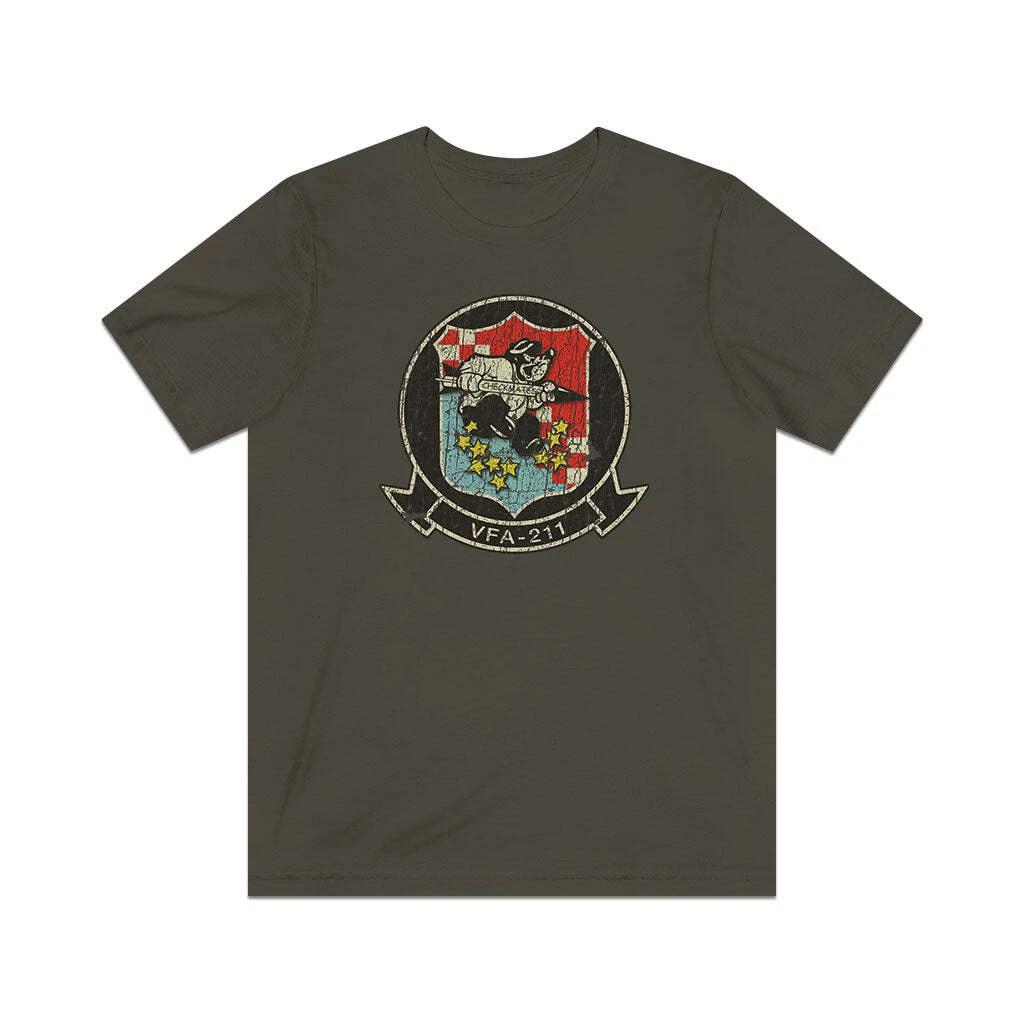 

VFA-211 Fighting Checkmates 1945 Vintage Men s T shirt XL