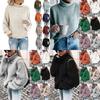 Stylish Winter Women's High Neck Pullover Long Sleeve Sweater For Ultimate Warmth