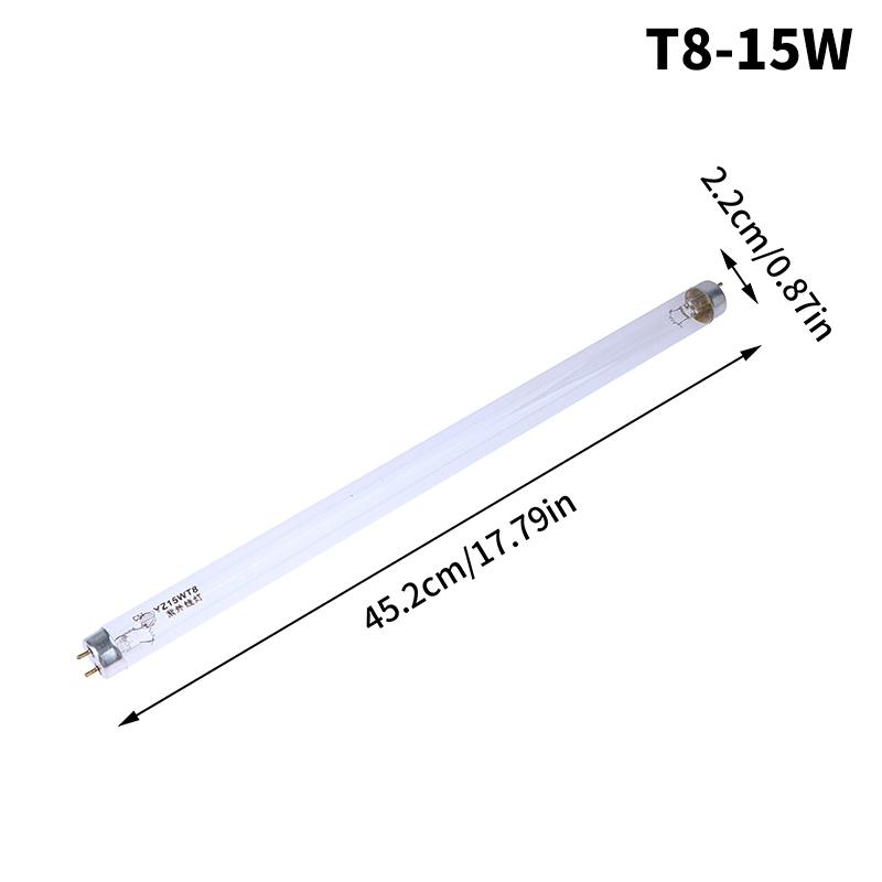 220V Uv Blb Svartlys Blått T8 Rør 10/15/18W Ultrafiolett Lampe Pære 365Nm Uv Negletørkelampe Penge Detektor Dekor Svartlys