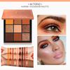9 Colors Shimmer Matte Eyeshadow Palette Fashion Makeup Soft Texture Pigments Eyeshadow Palette