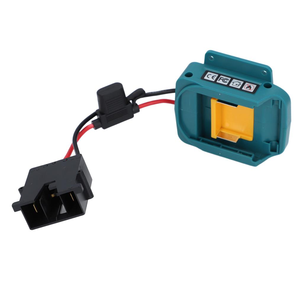 Battery Adapter Kids Riding Toy Battery Conversion Kit with Wire Harness Connector and Fuse Holder