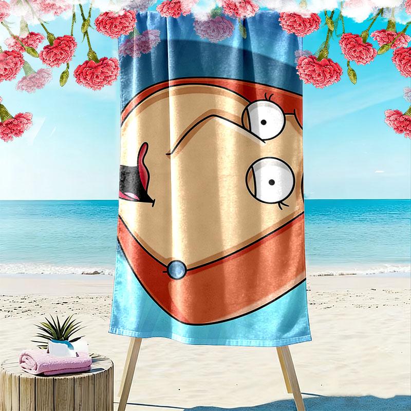 Lois Griffin Print Beach Towel, Large Soft Quick Dry Towel for Beach Camping Swimming