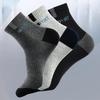 5Pair Bamboo Fiber Summer Spring Men Socks Breathable Cotton Sports Sock Breathable Deodorant Business Socks