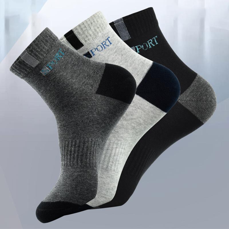 5Pair Bamboo Fiber Summer Spring Men Socks Breathable Cotton Sports Sock Breathable Deodorant Business Socks
