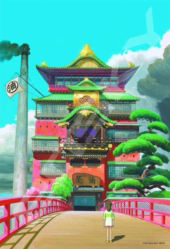 Ensky Studio Ghibli Spirited Away Bathhouse 26 x 38 cm Jigsaw Puzzle 300 Pieces JIGSAW PUZZLE (ENSKY) 300-422