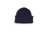 APOSTROPHE COMMA Reversible Iv Label Short Beanie (Navy)