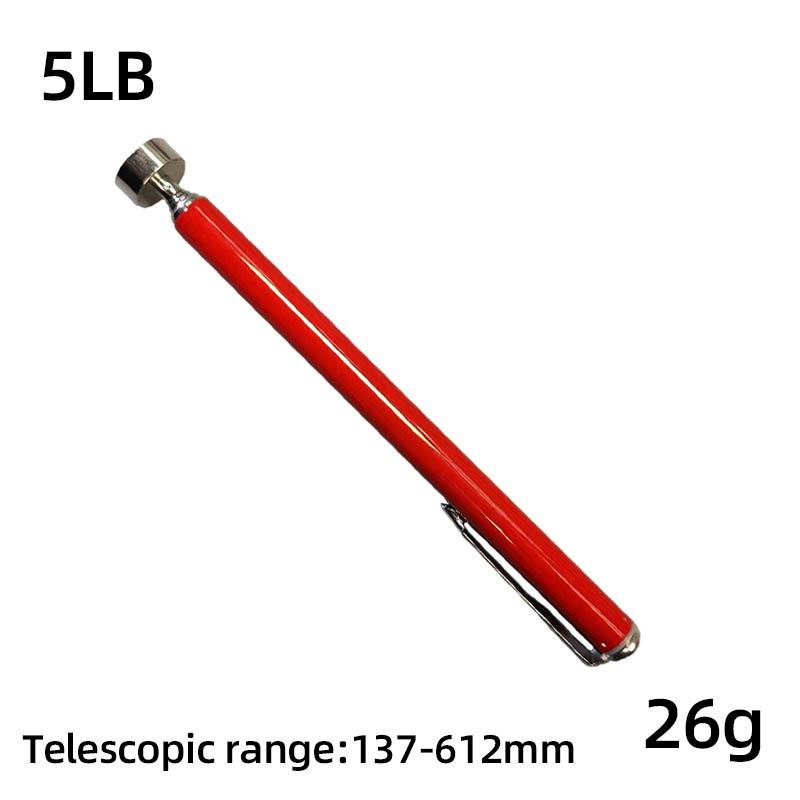 WD Retractable Magnetic Pick-Up Tool with Light and Inspection Mirror