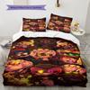 Murder Drones Pattern Bedding,Quilt Set Quilt Cover Pillowcase Home Birthday Gift(1 * duvet cover + 2 * pillowcase, without core)