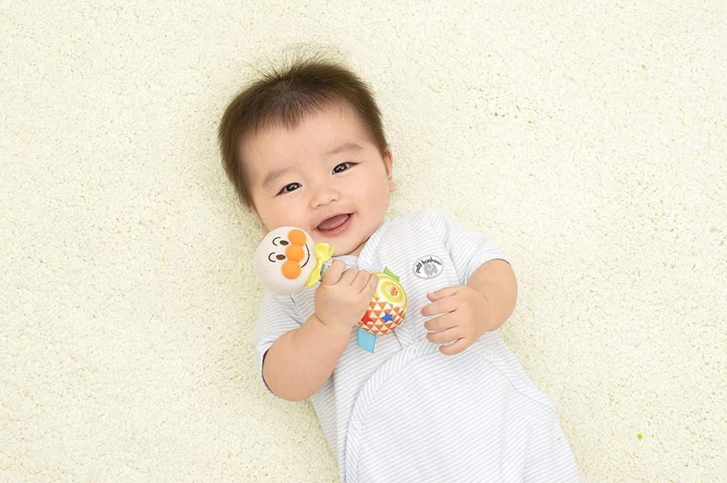Bandai Anpanman Easy-to-Hold First Rattle