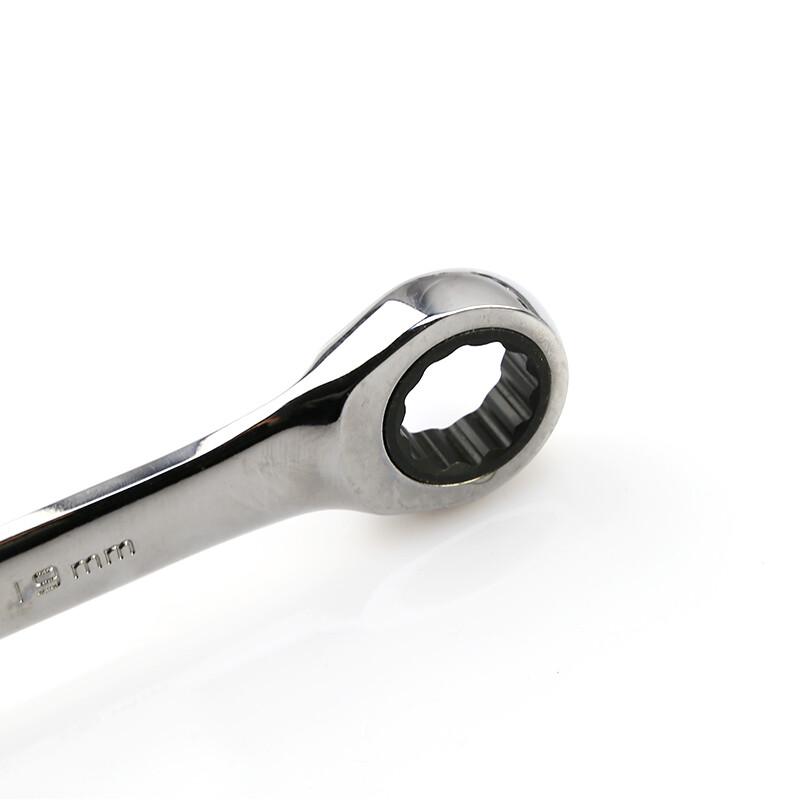 SATA 43209 Fully Polished Combination Ratchet Wrench