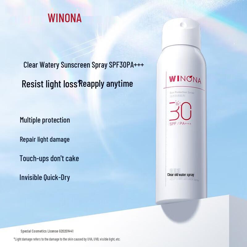 Winona Clear Water-Feel Sunscreen Spray
