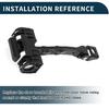 Door Check Strap Stopper Limiter for Volkswagen Jetta IV 2010-2018 No.5C6837249B | Front Left Right Door Check Bracket Stop Door Checker Arm Assembly