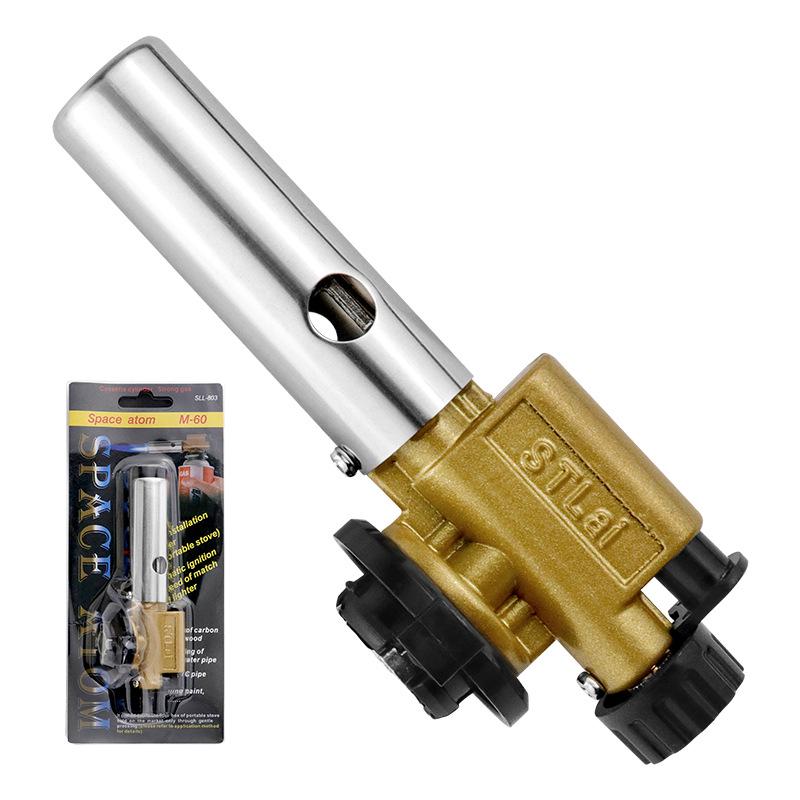 Portable Butane Torch Nozzle for BBQ, Baking, Outdoor Ignition & Welding