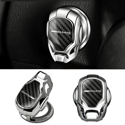 Stylizacja Samochodu Samochód Przyciski Startowe ONE-CLICK Ochronna Osłona Dekoracja Dla Mercedes Benz AMG A B C E S CLA GLA GLC CLS Klasa G