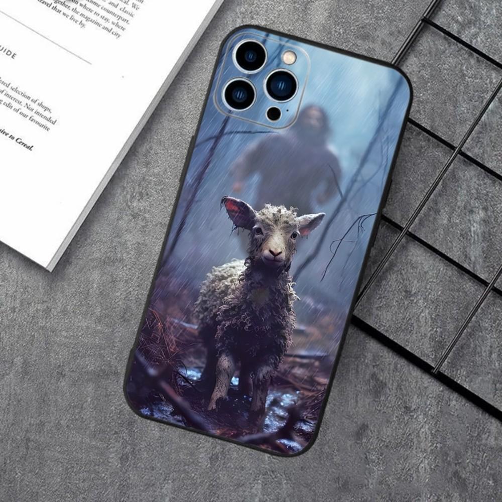 Geloof Christelijke Religieuze Jezus Telefoonhoesje Voor Apple iPhone 15,14,13,12,11,XS,XR,X,8,7,Pro,Max,Plus,mini Siliconen Zwarte Cover