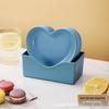 Heart-shaped Snack and Fruit Dish for Dining or Coffee Table