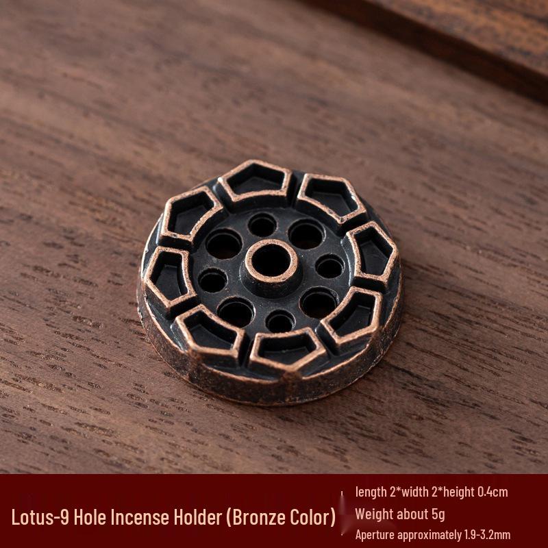 Kodo Multi-Hole Gourd & Water Drop Incense Holders: Turtle, Zen Lotus, Dragon Soaring Designs