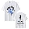 Ado World Tour Hibana Tshirts Men Women Fashion Japanese Style T Shirts Tops Female Casual Vintage Springsummer Crewneck Tees