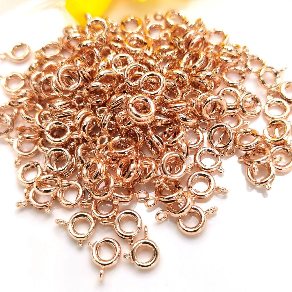 Accessories Copper, Spring Buckle Handmade Jewelry Bracelet Necklace Special End Connection Lock