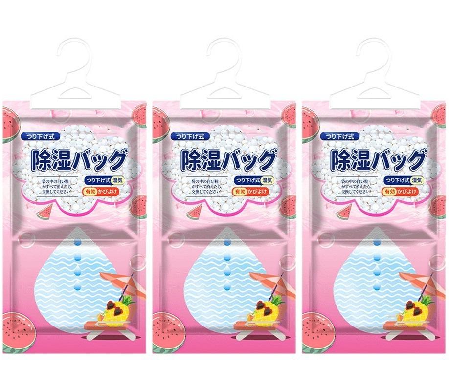 

3/6PCS Anti-mildew and Dehumidification Bag Hangable Wardrobe Anti-mildew Moisture Absorption Box Drawer Household Desiccant