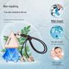 Car Aromatherapy Pendant: Glass Odor Remover for Men & Women's Fragrance