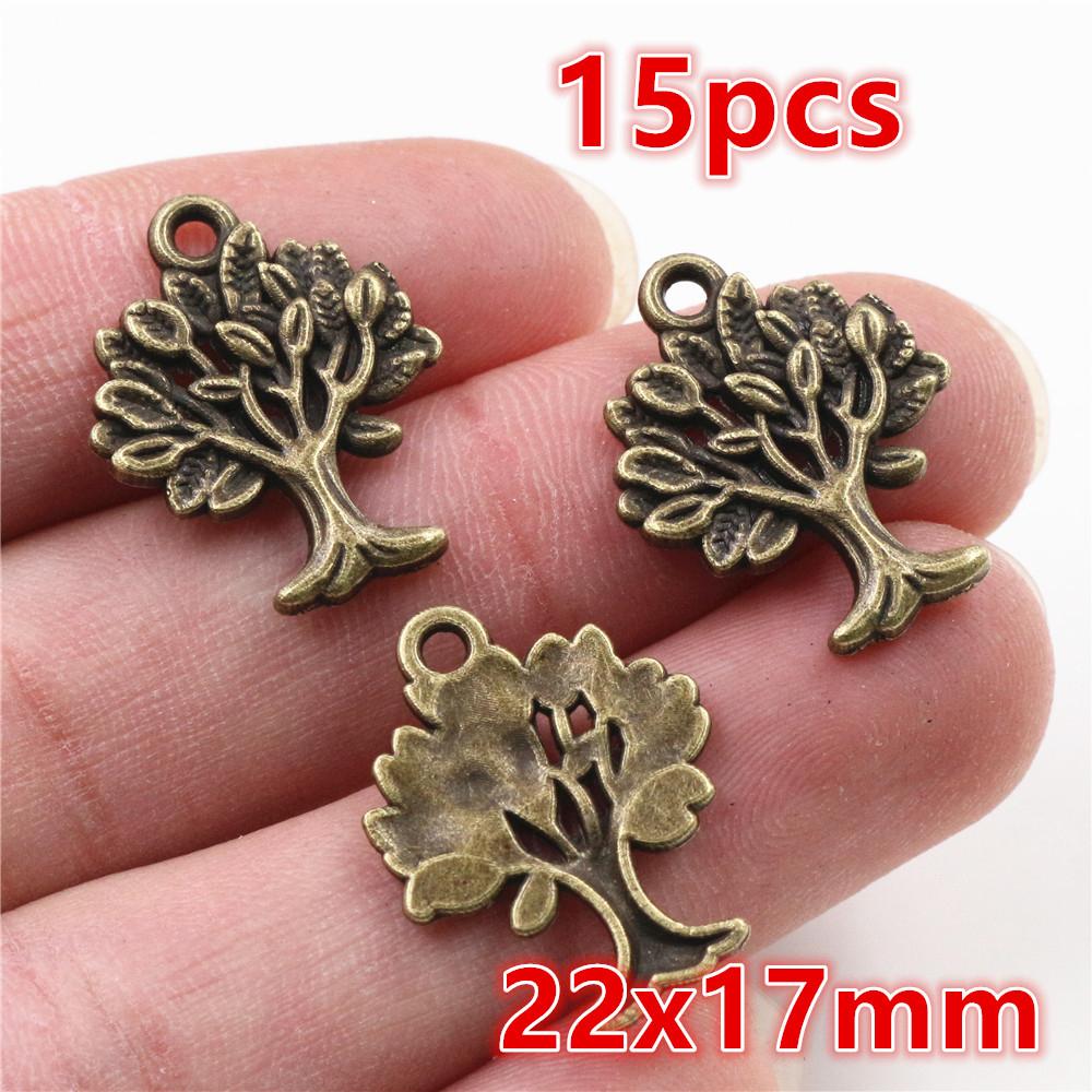 4-30pcs Animal Tree Flower Butterfly Alloy Metal Charms Pendant DIY Jewelry Making Accessories Findings for Earrings Necklace