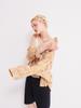 ASIF CALIE New Dirtywashing Overfit Check Shirt Yellow