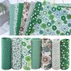 7Pcs 50*50cm Cotton Fabric Cotton Pre-cut Fabric Sewing Supply Floral Cotton Cloth  Quilt Production