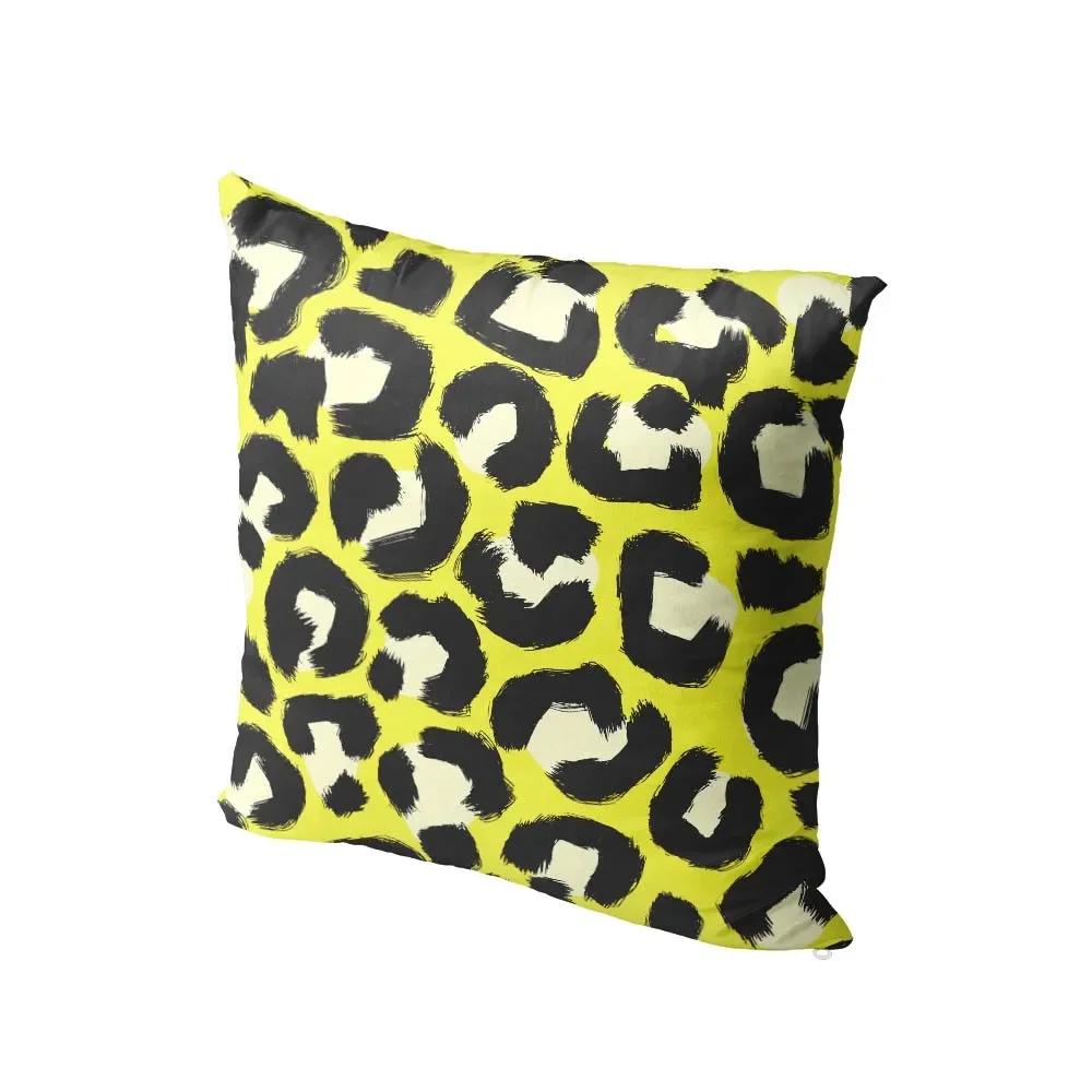 Fashion Leopard Print Pillow Case X Home Party Sofa Bedside Cushion Cover Decorative Body Throw Short Plush Pillowcase